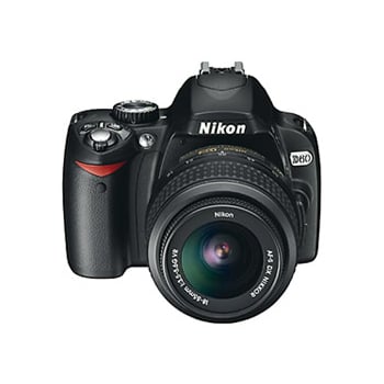 Nikon D60 Digital SLR Camera w/18-55mm Lens, , large image number 0